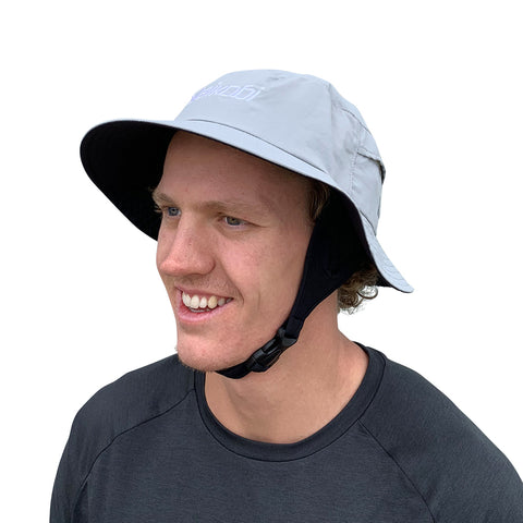 Downwind Surf Hat- Light Grey
