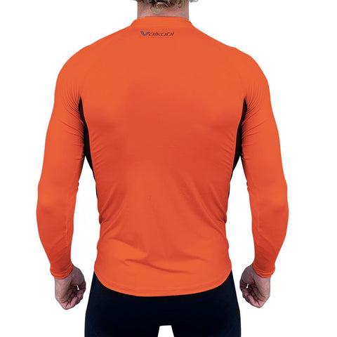 Long Sleeve Rash Top - Orange