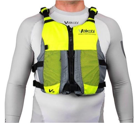 V3 Ocean Racing PFD - Fluro Yellow/Grey